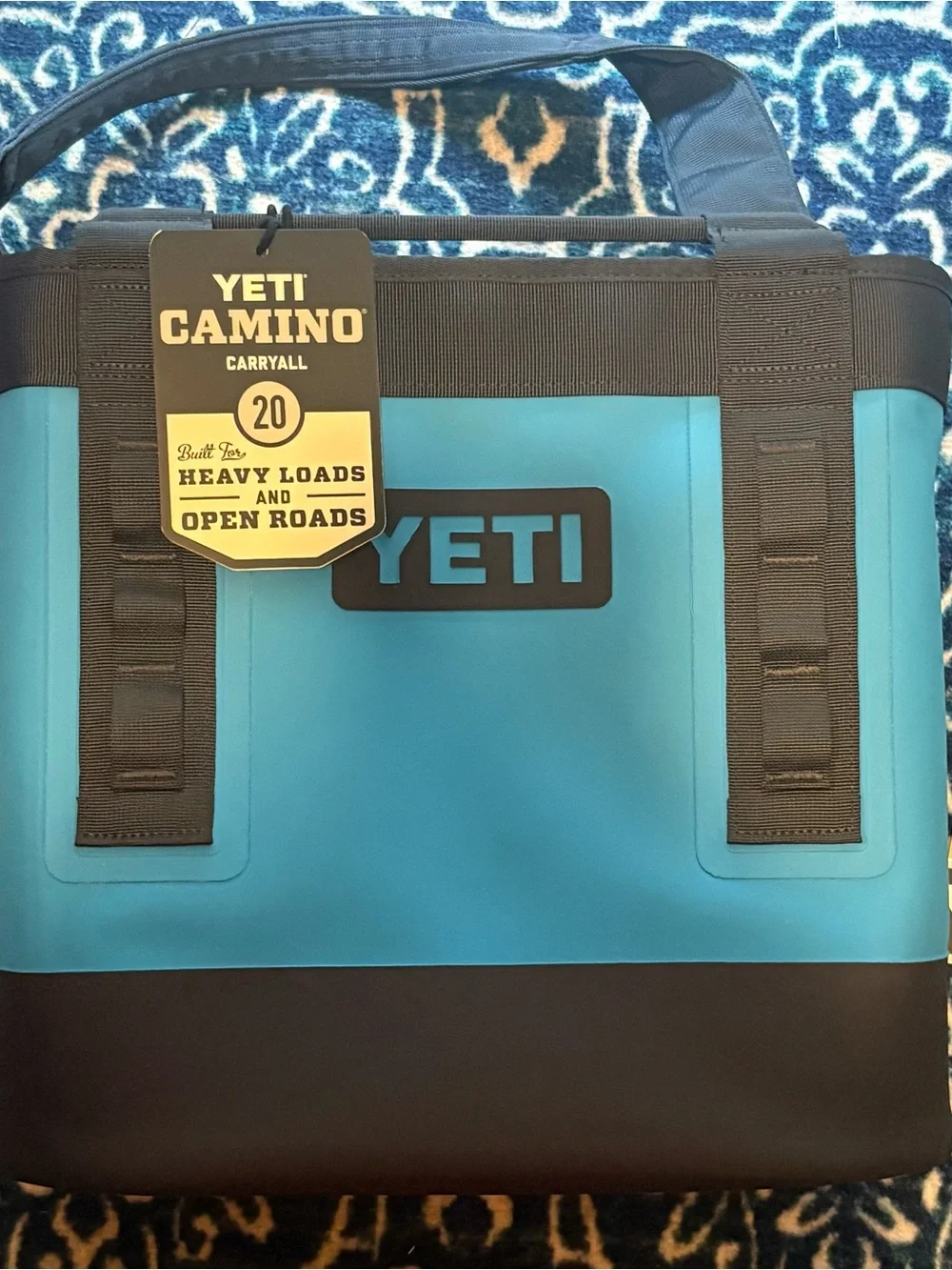 Yeti Camino Carryall 20 - Teal Blue and Black Gently used